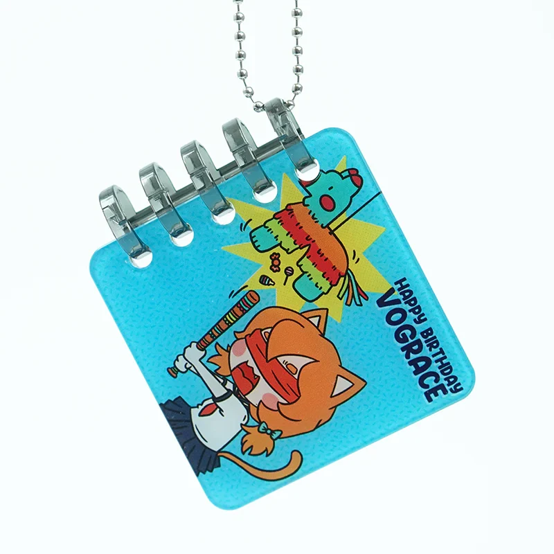 Custom Acrylic Comicbook Keychains