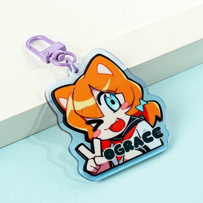 Custom Colored Acrylic Keychains - Image 8