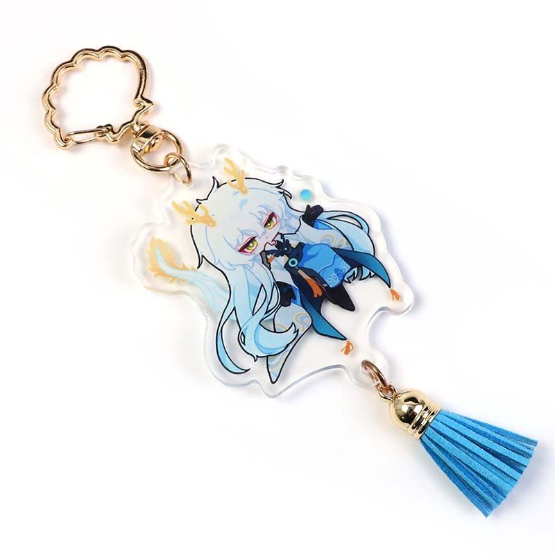 Custom Acrylic Tassel Keychains