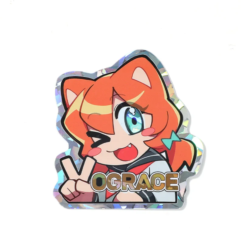 Custom Broken Glasses Stickers