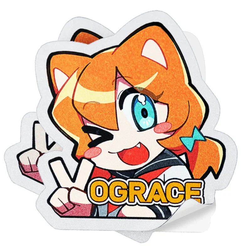 Custom Frosted Stickers