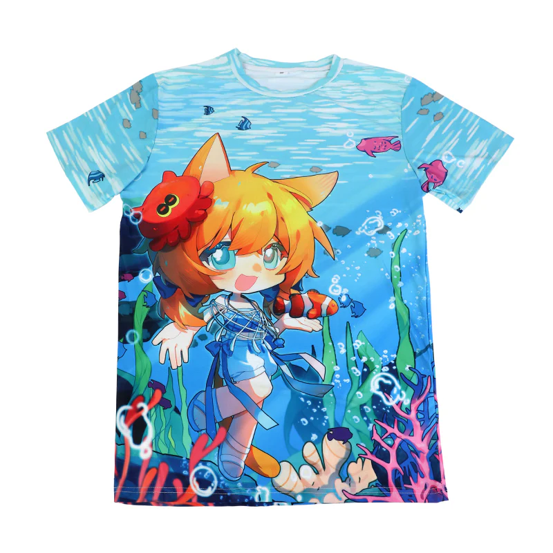 Custom Full-Print Quick Dry T-Shirt