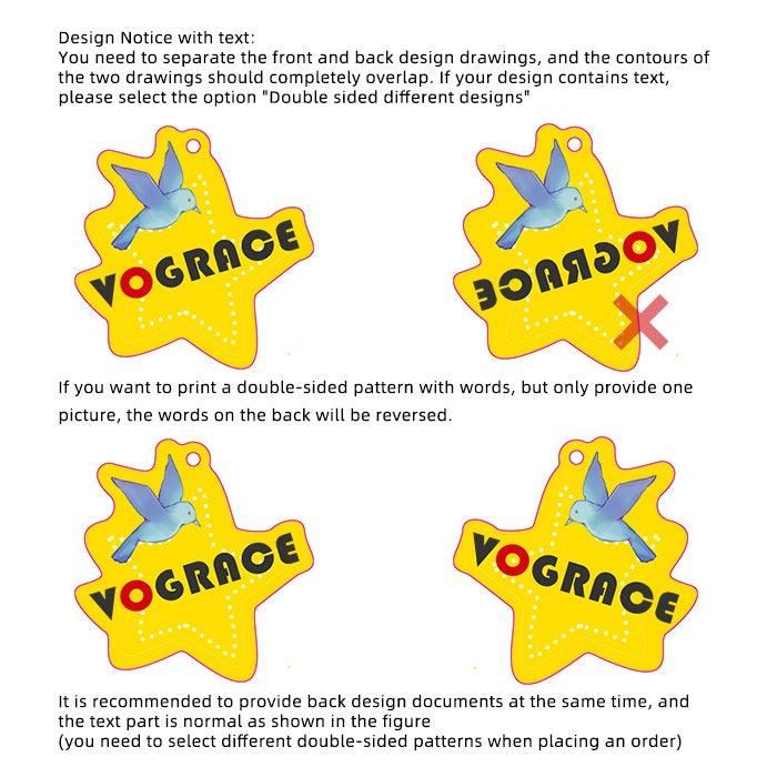 Custom Hot Stamping Epoxy Acrylic Keychains - Image 5