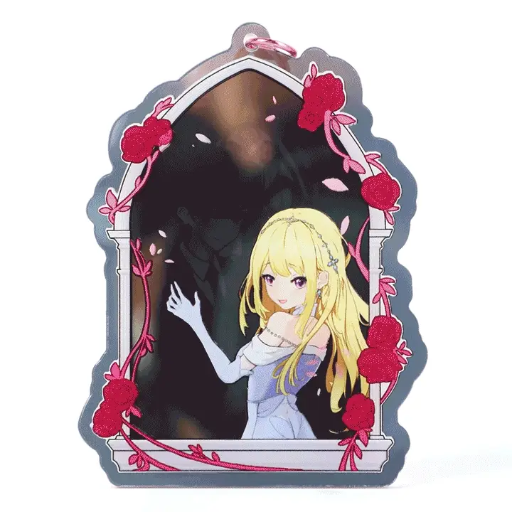 Custom Magic Mirror Perspective Acrylic Keychains
