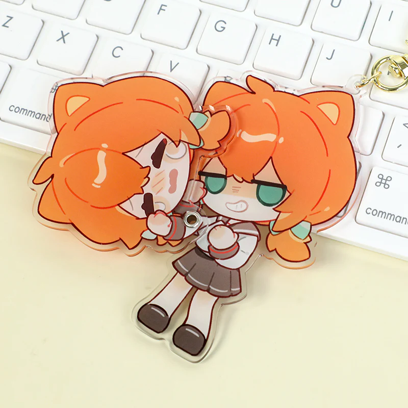 Custom Multi-layer Acrylic Keychains - Image 2