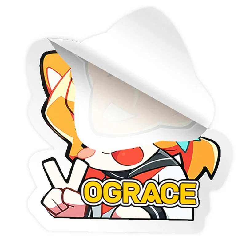 Custom Pearl Paper Stickers