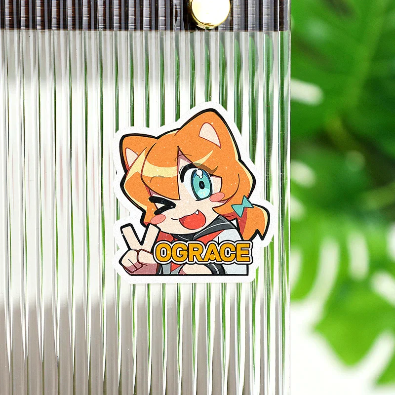 Custom Sand Glitter Frosted Stickers - Image 6