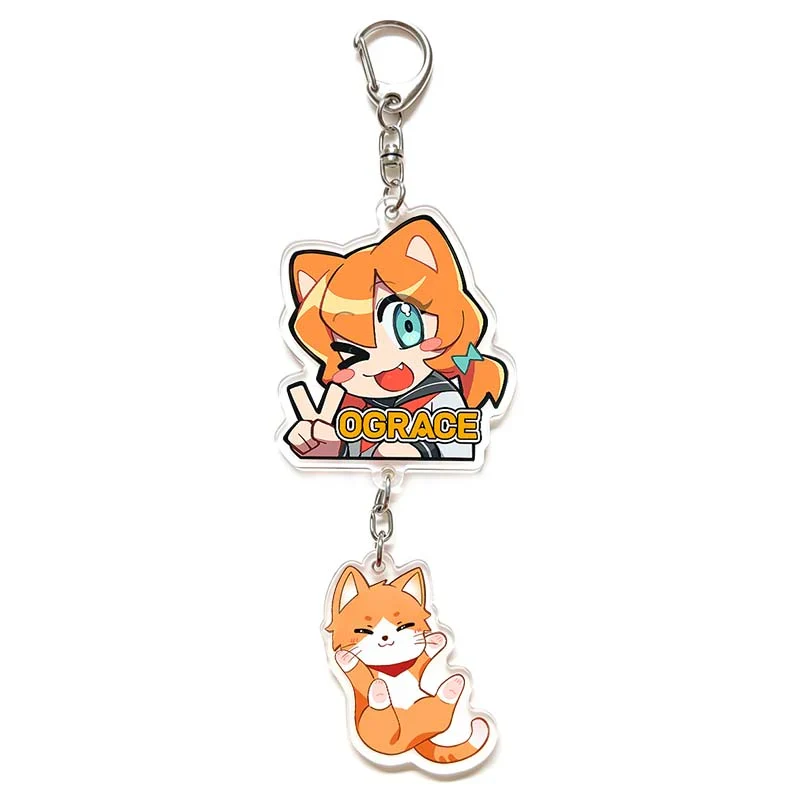 Custom Series Connection Clear Acrylic Charms