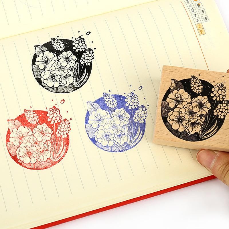 Custom Wooden Rubber Stamp